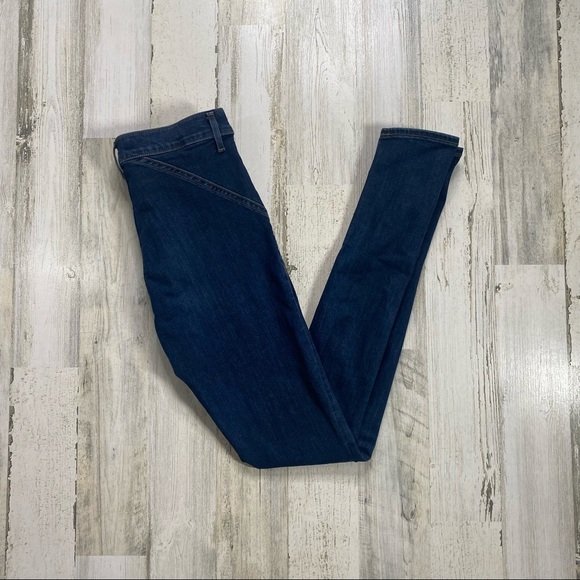 Express Jean Stretch + Denim Perfect Legging High Rise Size 6 Long